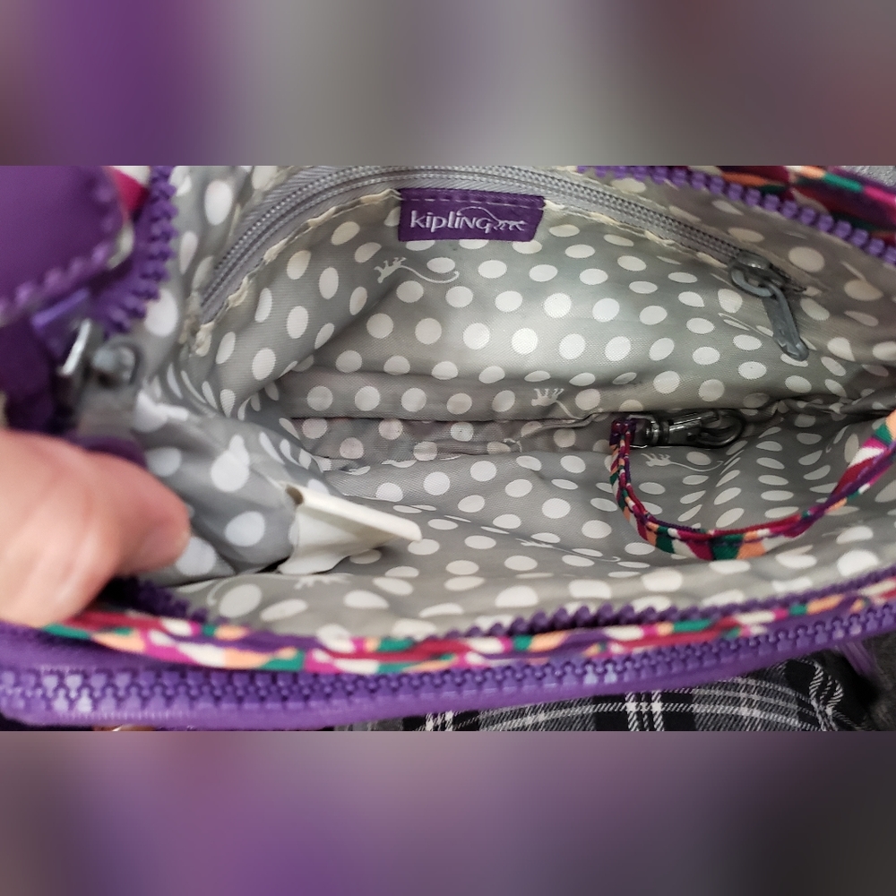Kipling Crossbody Wallet Bag - Picture 7 of 8